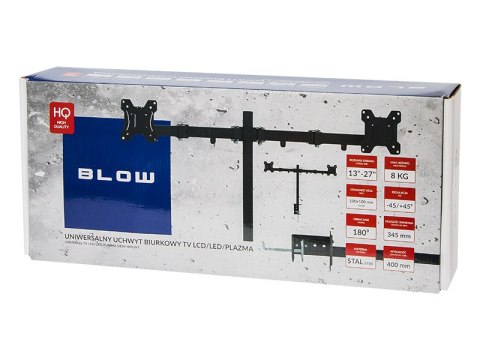 76-871# Uchwyt tv lcd hq 13"-32" do biurka podwójny 76-871# Uchwyt tv lcd hq 13"-32" do biurka podwójny