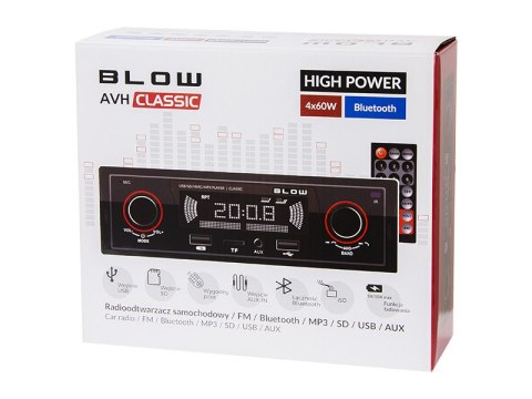 78-287# Radio blow avh classic rds mp3/usb/microsd/bluetooth