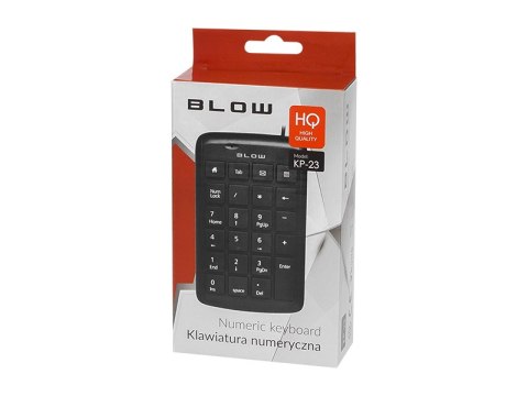 84-205# Klawiatura blow kp-23 usb numeryczna 84-205# Klawiatura blow kp-23 usb numeryczna