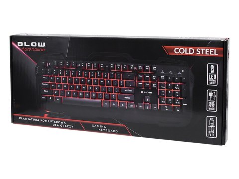 84-214# Klawiatura blow z podświetleniem led cold steel" 84-214# Klawiatura blow z podświetleniem led cold steel"