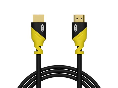 92-656# Przyłącze hdmi-hdmi yellow proste 5m 4k