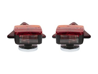 23-218# Zestaw lamp do przyczepy samochodowej trójkąt"