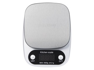 44-086# Waga kuchenna ks203 srebrna 5kg blow