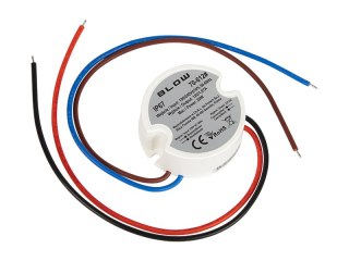 70-612# Zasilacz impulsowy dopuszkowy 12v/1,67a 20w plastik