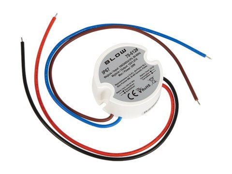 70-612# Zasilacz impulsowy dopuszkowy 12v/1,67a 20w plastik 70-612# Zasilacz impulsowy dopuszkowy 12v/1,67a 20w plastik