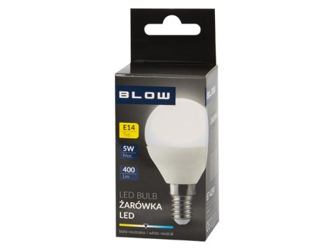 87-405# Żarówka led e14 g45 eco 5w b.neutralna 87-405# Żarówka led e14 g45 eco 5w b.neutralna