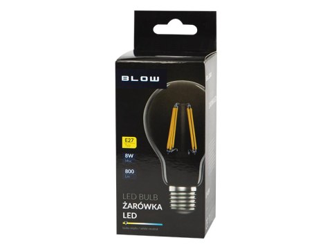87-409# Żarówka led e27 8w a60 230v filament 87-409# Żarówka led e27 8w a60 230v filament