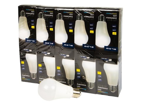 87-432# Żarówka led e27 15w a60 230v neutralna 10szt