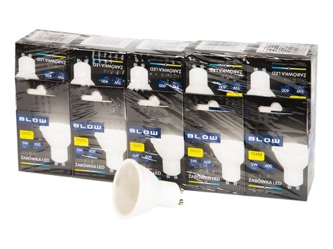 87-437# Żarówka led gu10 5w 230v neutralna 10szt