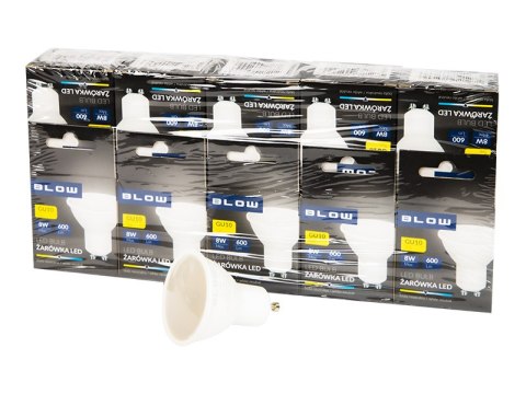 87-438# Żarówka led gu10 8w 230v neutralna 10szt 87-438# Żarówka led gu10 8w 230v neutralna 10szt