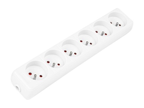 98-103# Gniazdo gn-670 pr 6gniazd z uziemieniem 98-103# Gniazdo gn-670 pr 6gniazd z uziemieniem