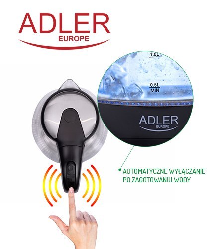 AD 1224 Czajnik szklany 1,5 l AD 1224 Czajnik szklany 1,5 l