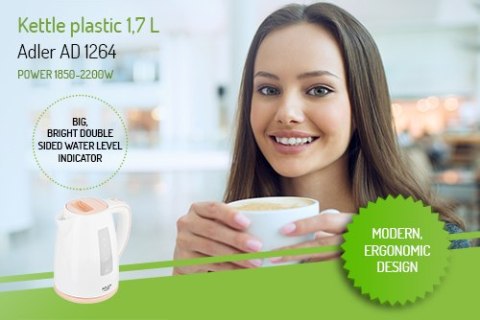 AD 1264 Czajnik plastikowy 1,7 l AD 1264 Czajnik plastikowy 1,7 l