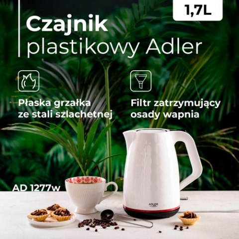 AD 1277 white Czajnik plastikowy 1,7 l AD 1277 white Czajnik plastikowy 1,7 l