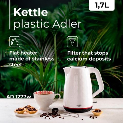 AD 1277 white Czajnik plastikowy 1,7 l AD 1277 white Czajnik plastikowy 1,7 l