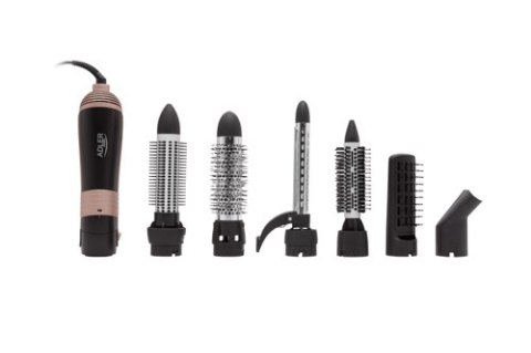 AD 2022 Lokówko-suszarka - 1200w - 6 nasadek - etui podróżne