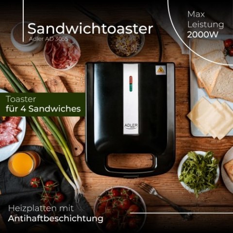 AD 3055 Opiekacz do kanapek