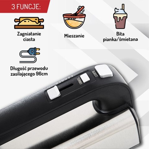 AD 4225 Mikser ręczny inox