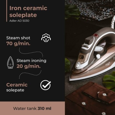 AD 5030 Żelazko ceramiczne 3000 w AD 5030 Żelazko ceramiczne 3000 w