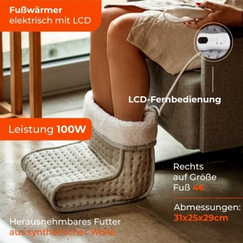 AD 7432 Ogrzewacz stóp elektryczny z lcd pilotem AD 7432 Ogrzewacz stóp elektryczny z lcd pilotem