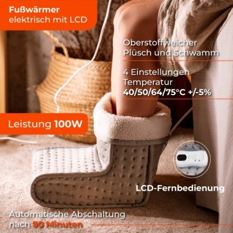 AD 7432 Ogrzewacz stóp elektryczny z lcd pilotem AD 7432 Ogrzewacz stóp elektryczny z lcd pilotem