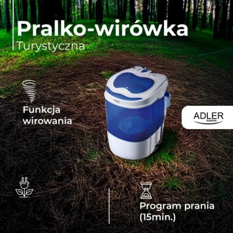 AD 8051 Pralko-wirówka turystyczna AD 8051 Pralko-wirówka turystyczna