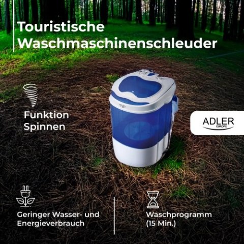 AD 8051 Pralko-wirówka turystyczna AD 8051 Pralko-wirówka turystyczna