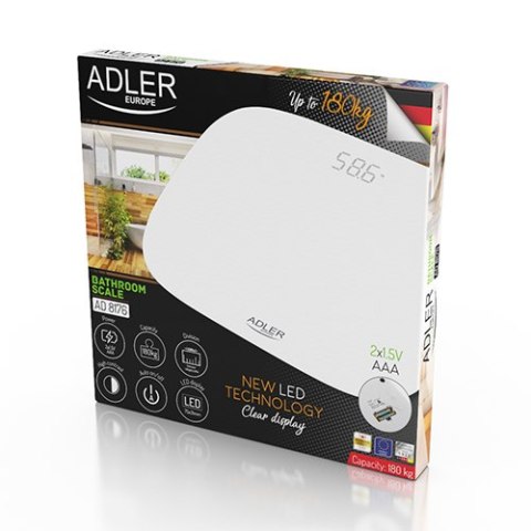 AD 8176 Waga łazienkowa - led AD 8176 Waga łazienkowa - led