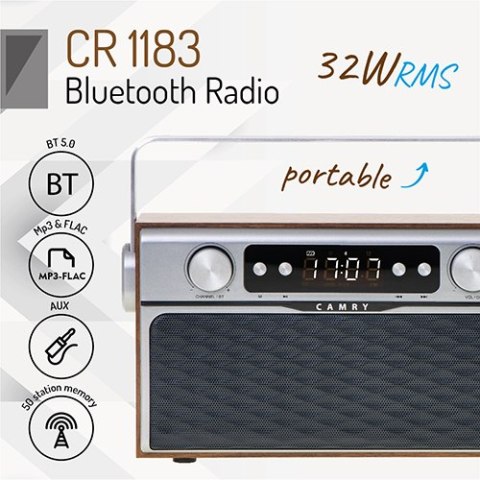 CR 1183 Radio z bluetooth