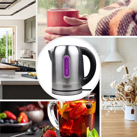 CR 1253 Czajnik metalowy 1,7 l reg. temp.