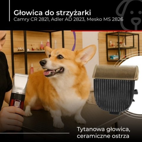 CR 2821.1 Strzyżarka /głowica do camry cr2821,adler ad2823, mesko ms2826