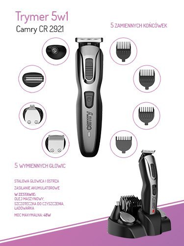 CR 2921 Trymer 5w1 CR 2921 Trymer 5w1