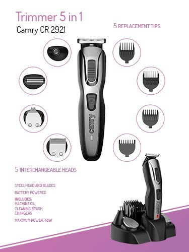 CR 2921 Trymer 5w1 CR 2921 Trymer 5w1