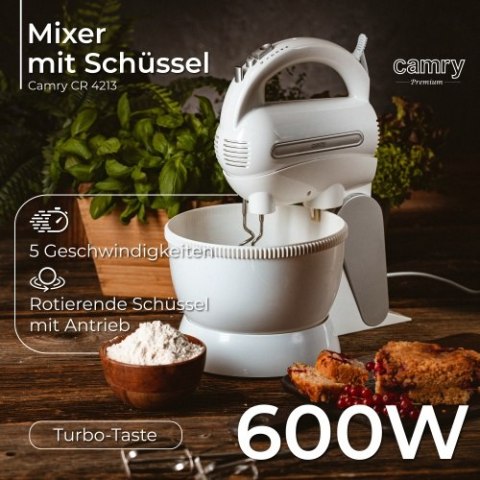 CR 4213 Mikser z misą 600w CR 4213 Mikser z misą 600w