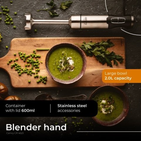 CR 4623 Blender ręczny zestaw 1600w