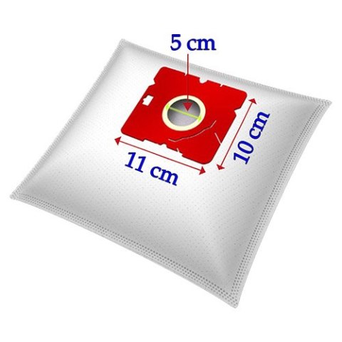 CR 7037.1 Zestaw 4 worków z wielowarstwowych z mikrofibry i filtr do cr 7037, ad7041 ad7007, ad 7054, ad 7069