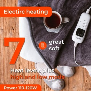 CR 7418 Elektryczny koc nakładany z czasomierzem (1) super miękki