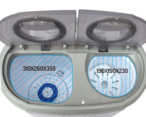 CR 8052 Pralko-wirówka turystyczna CR 8052 Pralko-wirówka turystyczna