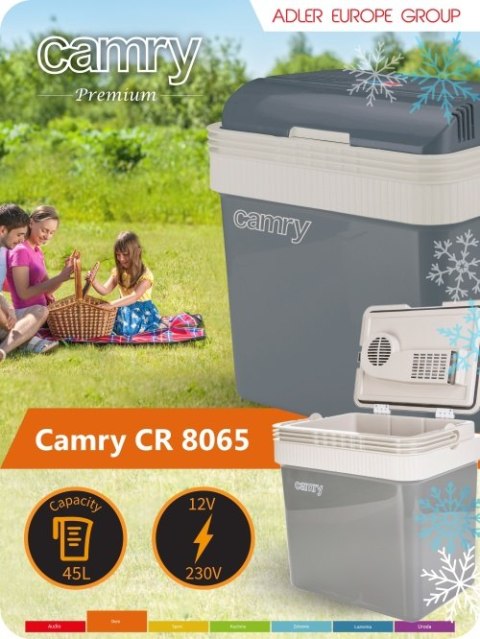 CR 8065 Lodówka turystyczna 21 l | zasilanie ac/dc