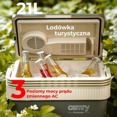 CR 8065 Lodówka turystyczna 21 l | zasilanie ac/dc