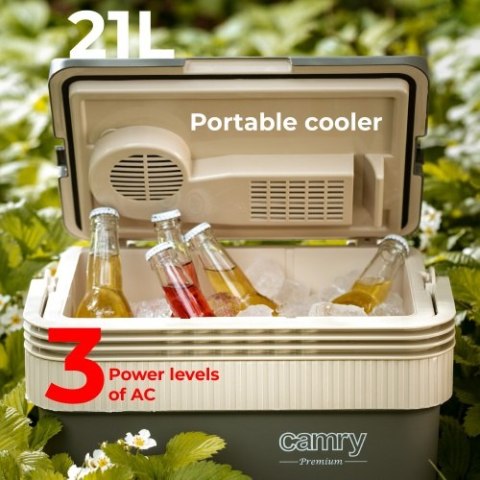 CR 8065 Lodówka turystyczna 21 l | zasilanie ac/dc