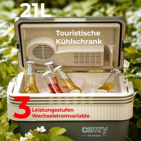 CR 8065 Lodówka turystyczna 21 l | zasilanie ac/dc