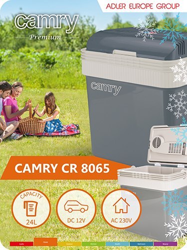CR 8065 Lodówka turystyczna 21 l | zasilanie ac/dc