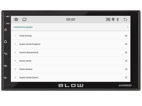 78-320# Radio blow avh-9930 2din 7" gps android