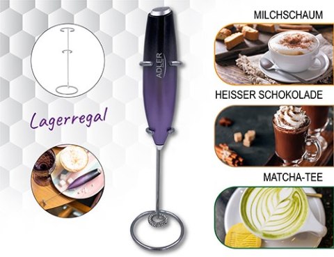 AD 4499 Spieniacz do mleka ze stojakiem AD 4499 Spieniacz do mleka ze stojakiem