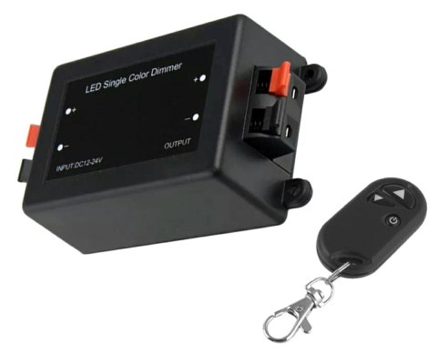 AG752A Sterownik led 12v radiowy pilot