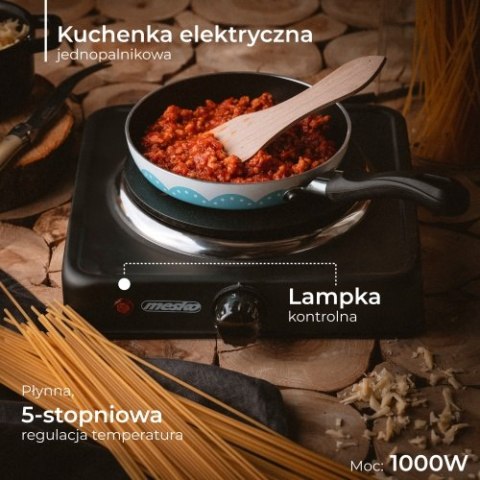 MS 6508 Kuchenka elekt. jednopalnikowa MS 6508 Kuchenka elekt. jednopalnikowa