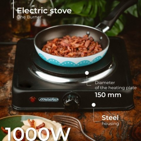 MS 6508 Kuchenka elekt. jednopalnikowa MS 6508 Kuchenka elekt. jednopalnikowa