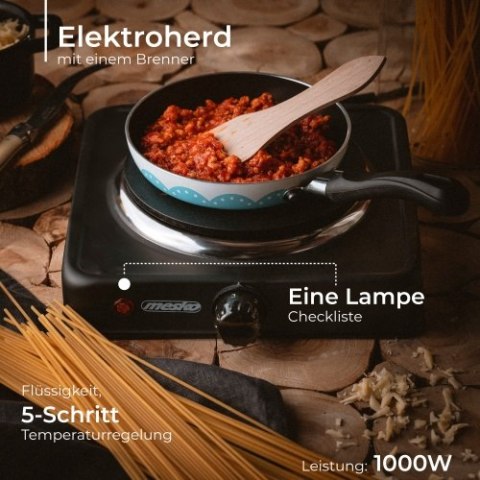 MS 6508 Kuchenka elekt. jednopalnikowa MS 6508 Kuchenka elekt. jednopalnikowa