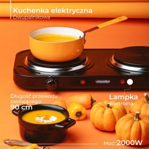 MS 6509 Kuchenka elekt. dwupalnikowa MS 6509 Kuchenka elekt. dwupalnikowa
